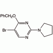 4-苄氧基-5-溴-2-(1-吡咯基)嘧啶,95%