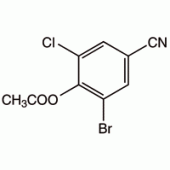 2-溴-4-氰基-6-甲氧基苯基 乙酯