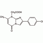 2-（4-氯苯基）-7-甲基-5-氧-2-苯基-5H咪唑，1，2-嘧啶-8(5H)基乙酸