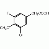 3-Chloro-5-fluoro-4-methoxyphenylacetic acid, JRD, 97%