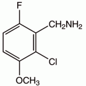 2-氯-6-氟-3-甲氧苄胺，97%
