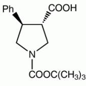 (±)-trans-N-Boc-4-phenylpyrrolidine-3-carboxylic acid, 95%