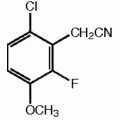 6-Chloro-2-fluoro-3-methoxyphenylacetonitrile, JRD, 97%