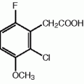 2-Chloro-6-fluoro-3-methoxyphenylacetic acid, JRD, 97%