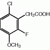 6-Chloro-2-fluoro-3-methoxyphenylacetic acid, JRD, 97%