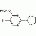 4-苄氧基-5-溴-2-(1-吡咯基)嘧啶,95%