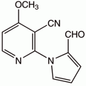 3-腈基-2-(2-甲酸基-1H-吡咯-1-基)-4-甲氧基吡啶