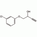 1-(3-氯苯氧基)-2-羟丁-3-炔,97%