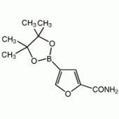 2-Carbamoylfuran-4-boronic acid pinacol ester, 96%
