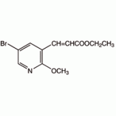3-(5-溴-2-甲氧基-3-吡啶基)丙烯酸乙酯