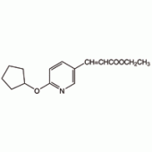 3-(6-环戊氧基-3-吡啶基)丙烯酸乙酯