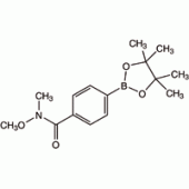 4-(氮,氧二甲基羟氨基碳基)苯基硼酸频哪酯,97%