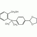 2-([4-(1,3-Dioxolan-2-yl)phenyl]dimethylsilyl)benzyl alcohol, 95%