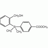 2-([4-(Ethoxycarbonyl)phenyl]dimethylsilyl)benzyl alcohol, 95%