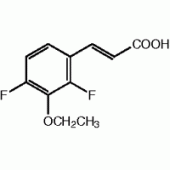 3-Ethoxy-2,4-difluorocinnamic acid, JRD, 97%