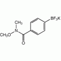 Potassium 4-(N,O-dimethylhydroxylaminocarbonyl)phenyltrifluoroborate, 95%