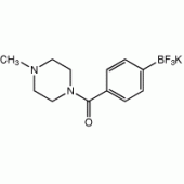 Potassium 4-(4-methyl-1-piperazinylcarbonyl)phenyltrifluoroborate, 95%