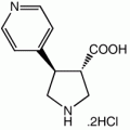 (±)-trans-4-(4-Pyridyl)pyrrolidine-3-carboxylic acid dihydrochloride, 95%