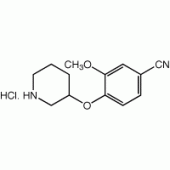 3-Methoxy-4-(3-piperidinyloxy)benzonitrile hydrochloride, 97%