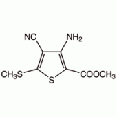 3-氨基-4-氰基-5-甲硫基噻吩-2-甲酸甲酯,97%