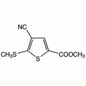 4-氰基-5-(甲硫基)噻吩-2-羟酸甲酯,97%